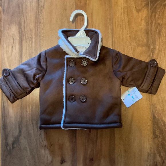 Starting Out Other - STARTING OUT FAUX SUEDE WINTER COAT